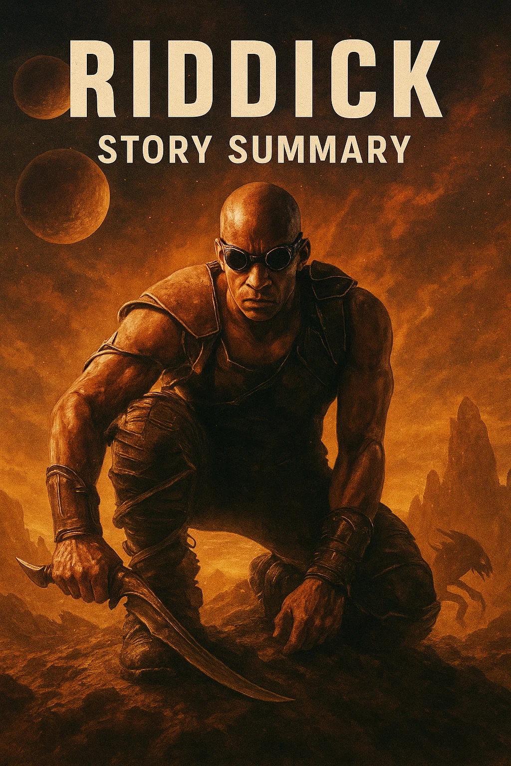 빈디젤 리딕 연대기 : 영화와 세계관을 소설처럼 풀어낸 대 서사