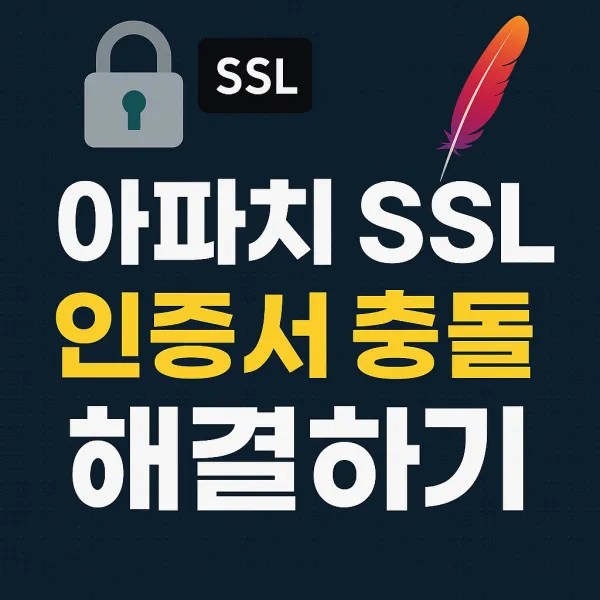 아파치 SSL 인증서 충돌 해결기: 도메인마다 다른 인증서가 뜰 때 대처법
