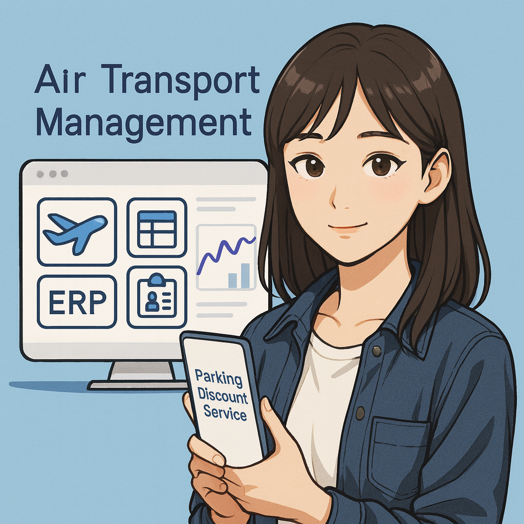 항공 운송 관리 대시보드 : CRM, ERP 서비스