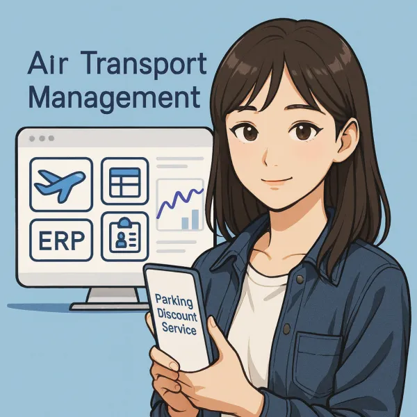 항공 운송 관리 대시보드 : CRM, ERP 서비스