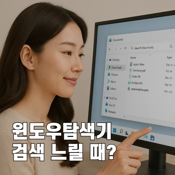 윈도우 탐색기 느릴 때 Everything 프로그램 소개