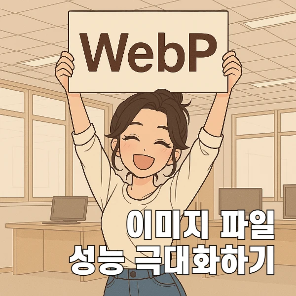 콘텐츠 이미지 WebP 자동 처리로 SEO 성능 극대화하기