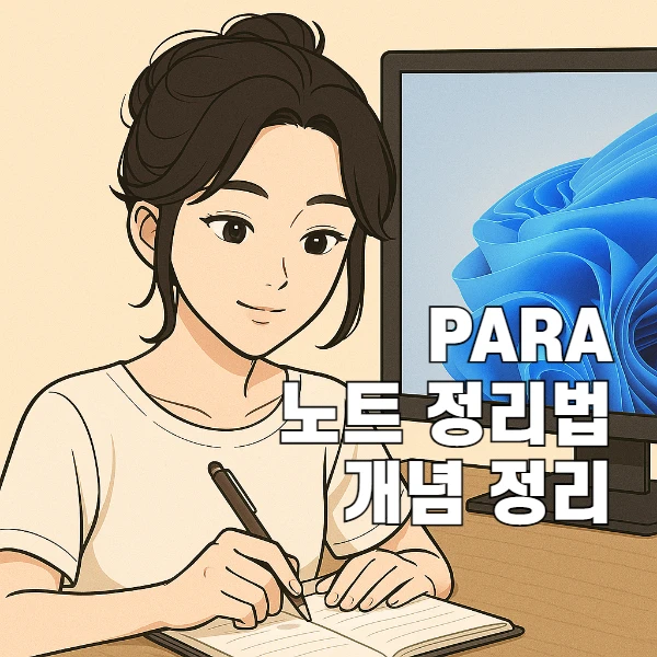 생산성을 폭발시키는 PARA 시스템: 한국형 버전까지 한 번에 정리