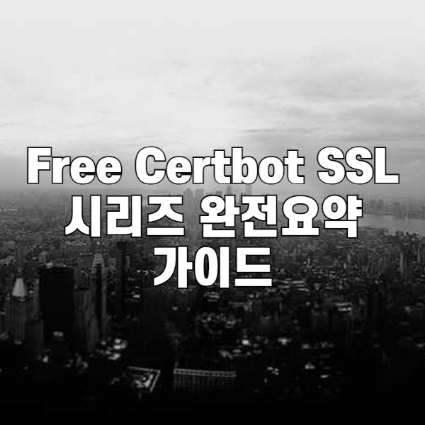 무료 SSL Certbot SSL 구축부터 자동화까지 한눈에 정리