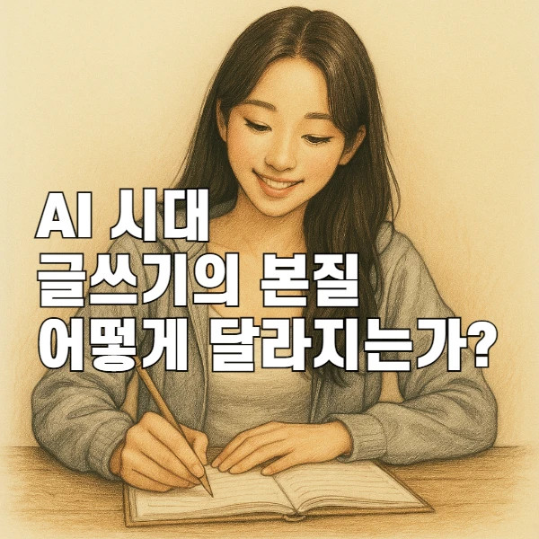 ChatGPT 시대, 글쓰기의 본질은 어떻게 달라지는가?