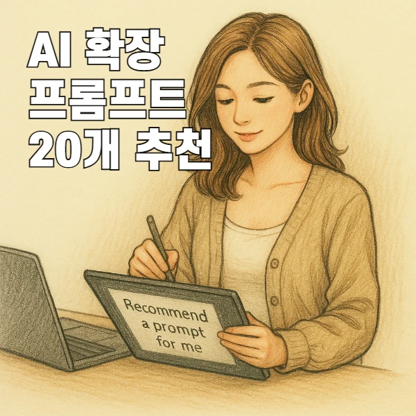 현실에서 바로 쓰는 확장 프롬프트 20선 가이드북