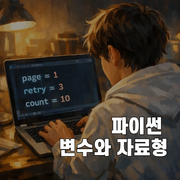 파이썬 변수와 자료형 정리 실전 가이드, list dict JSON까지 한 번에