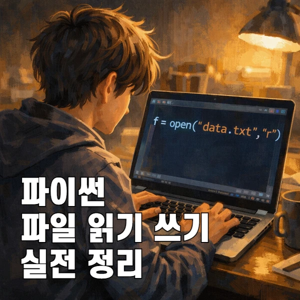 파이썬으로 로그와 설정파일 다루는 법, 파일 읽기 쓰기 핵심 패턴