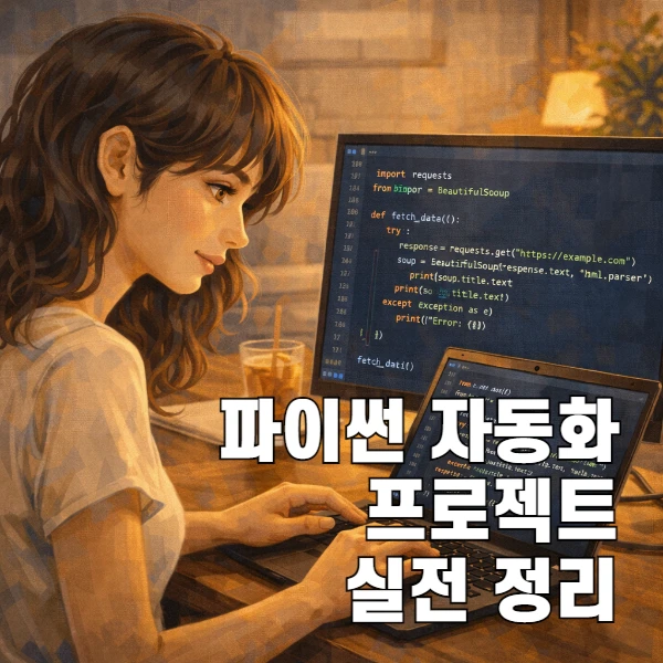 파이썬 자동화 미니 프로젝트 실전 정리, 설정부터 cron까지 한 번에 완성