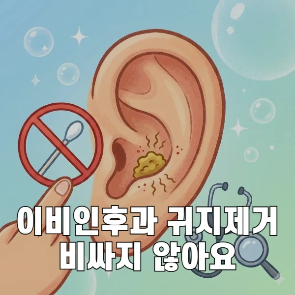 귀에서 소리 날 때 5천 원으로 해결하기: 습성 귀지 관리법