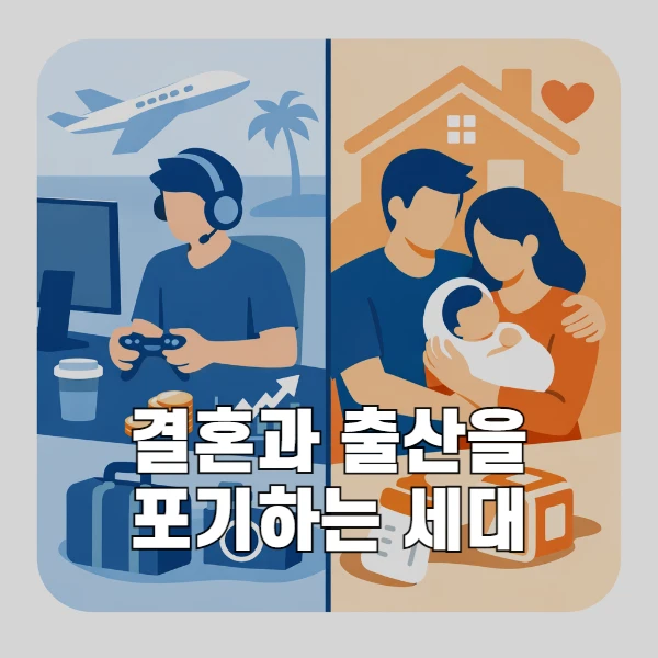 왜 요즘 사람들은 결혼과 아이 앞에서 멈춰 서게 될까