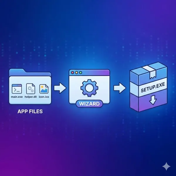 개발의 마무리, Inno Setup으로 배포용 설치 파일 만드는 흐름