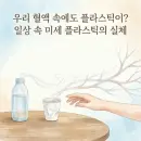 미세 플라스틱 혈액 검출 영향과 종이컵 PET병 주의사항 정리