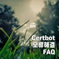 Certbot 오류 해결 총정리 FAQ 가이드
